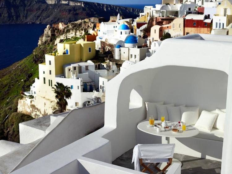 1864 The Sea Captain's House Hotel Oia Santorini