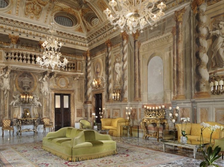 Grand Hotel Continental Tuscany Italy Ballroom Salone delle Feste